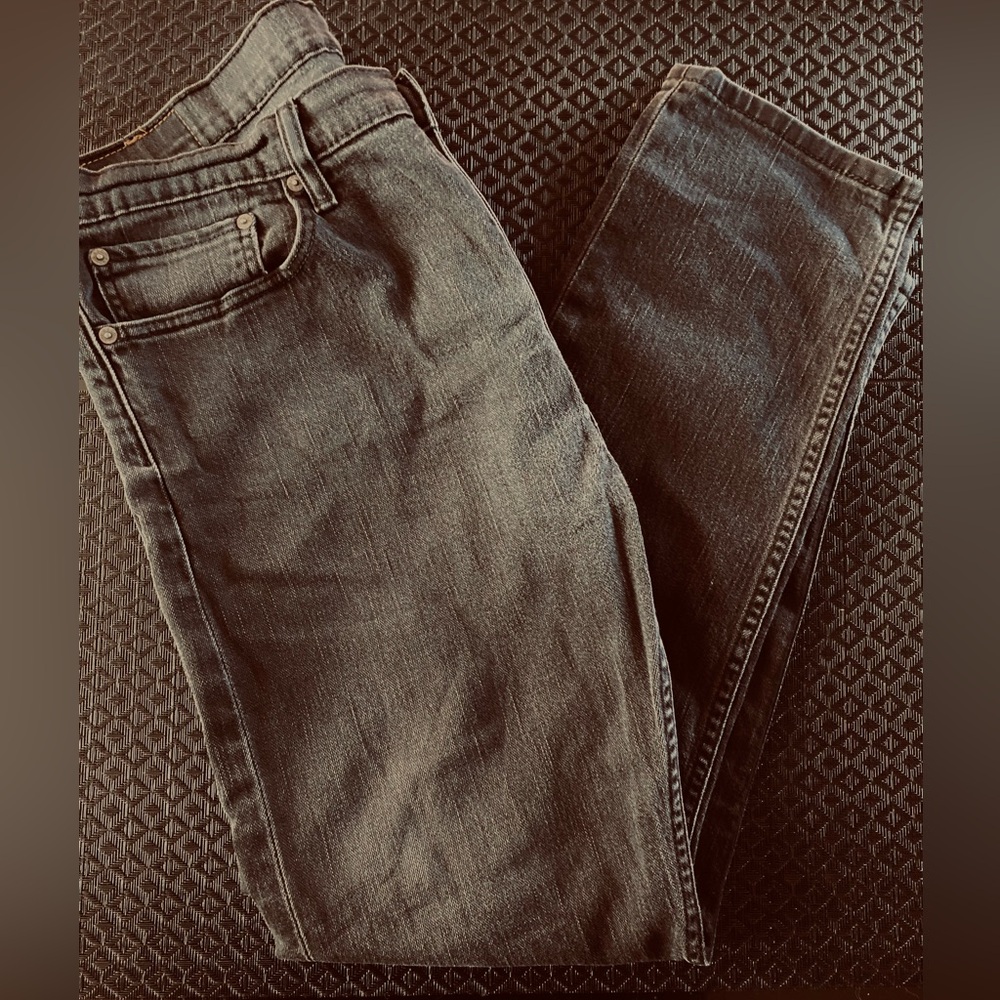Levi's 508 faded black jeans for men